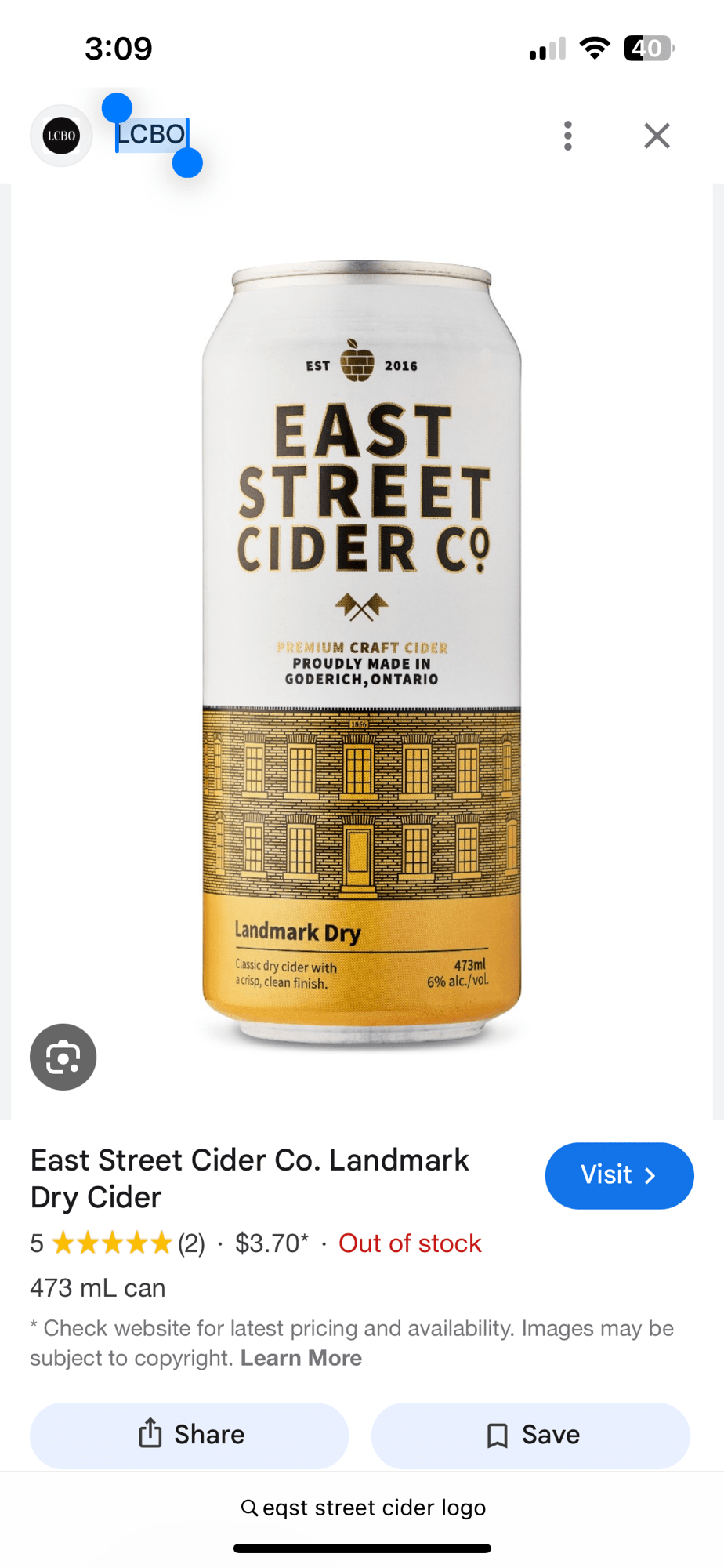 Live at East Street Cider&nbsp;Goderich